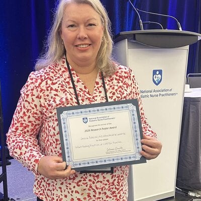 Dr. Jessica Bahorksi presents at the 2026 NAPNAP Conference on Pediatric Health Care.
